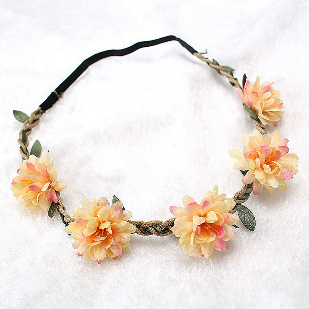 Wedding Arch Flower - Bando bunga pernikahan wanita, aksesori kepala