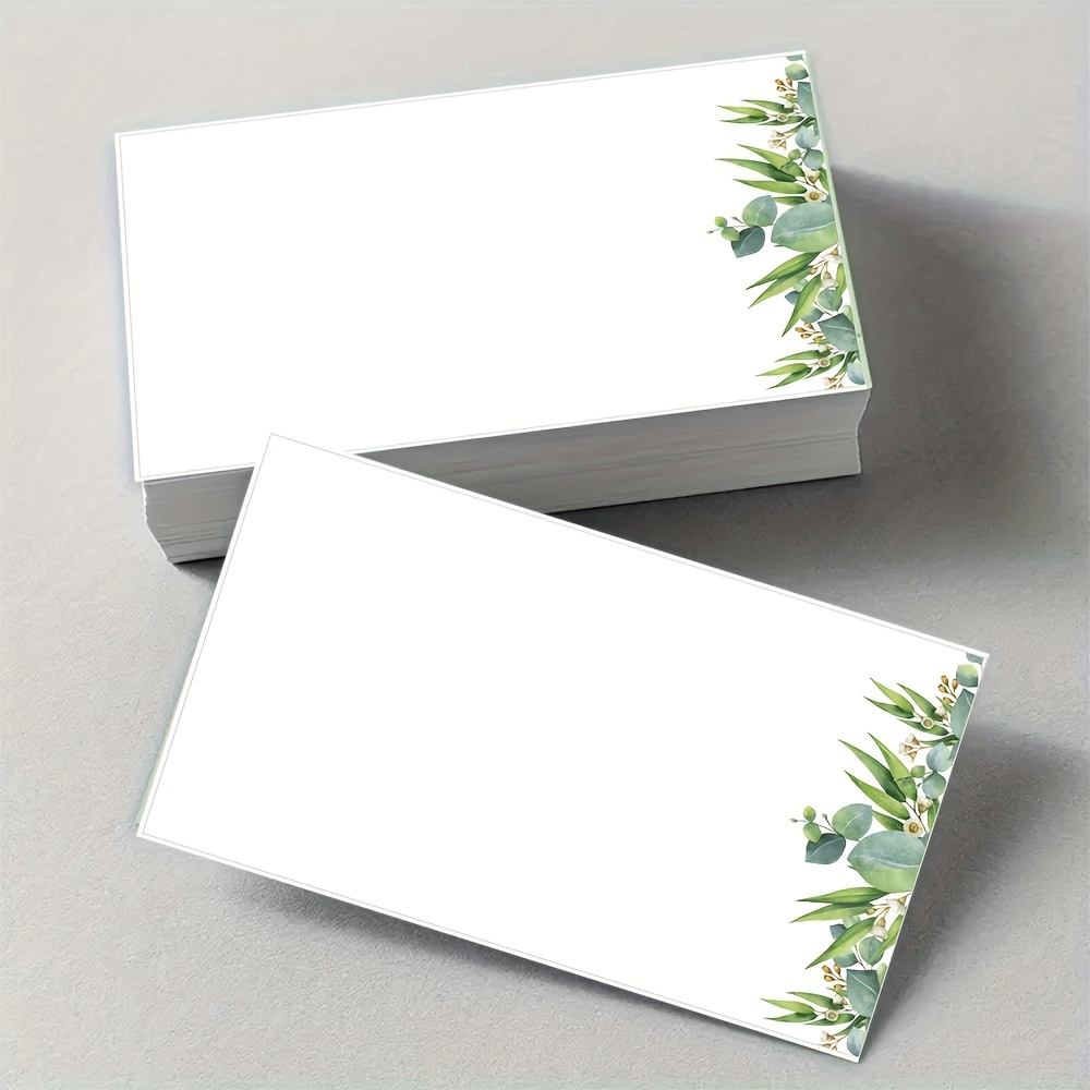 Wedding Supply Company - 50 Buah Kartu Pesan Kosong Pola