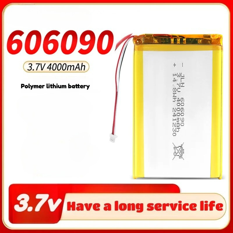 Wedding Power Supply - Baterai Lipo Isi Ulang 606090 3.7v