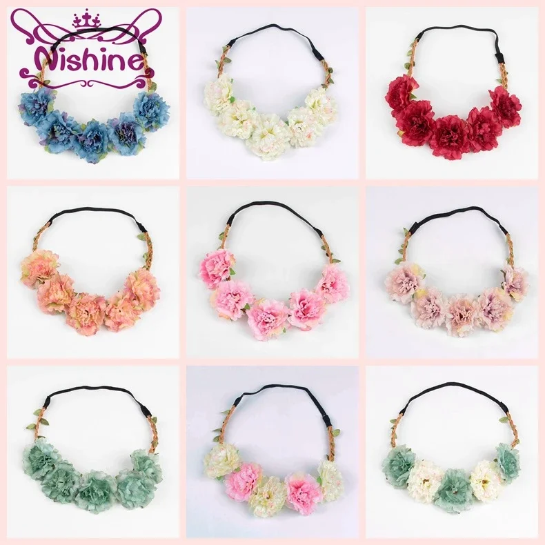 Wedding Arch Flower - 1 buah hiasan kepala bunga Pantai