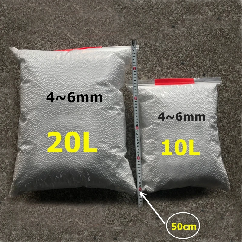 Wedding Z - Bola Styrofoam Putih 4-6mm 10L/20L untuk