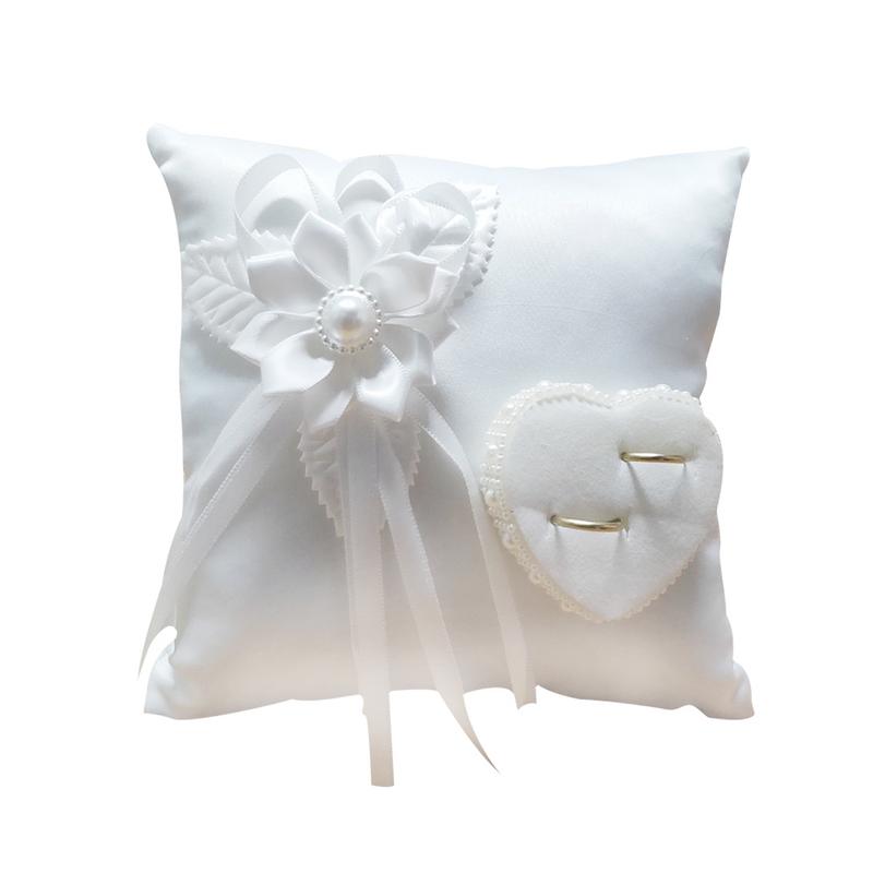Ring Bearer Pillow - Bantal Cincin Kawin Romantis Eropa Tempat