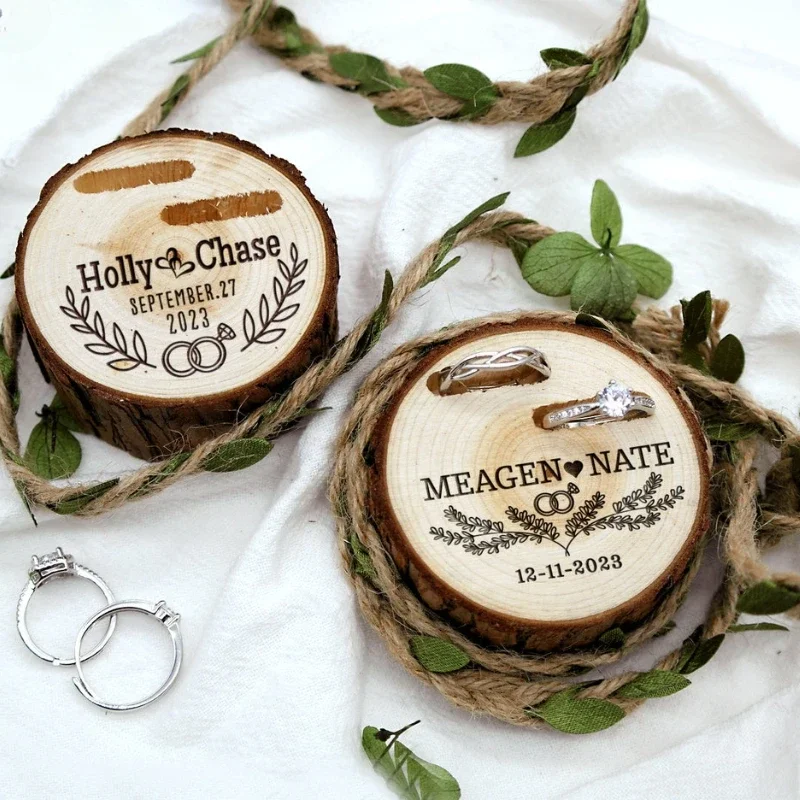 Ring Bearer Pillow - 1 buah kotak kotak pembawa cincin