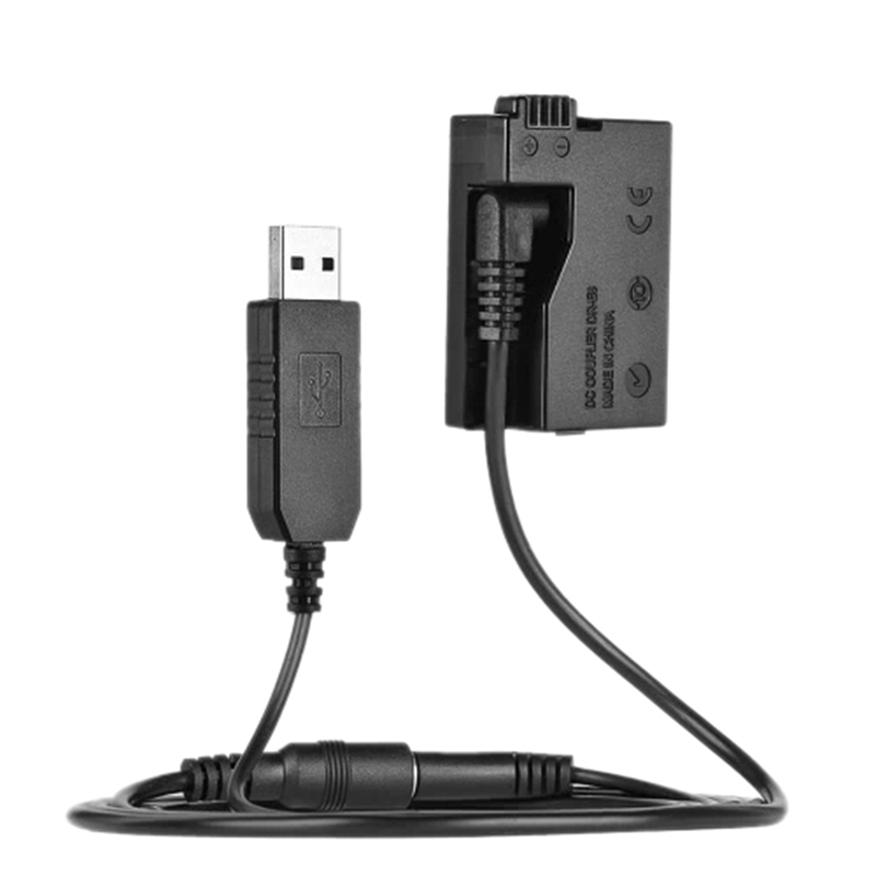 Wedding Power Supply - DR-E8 Dummy Baterai dengan DC Power