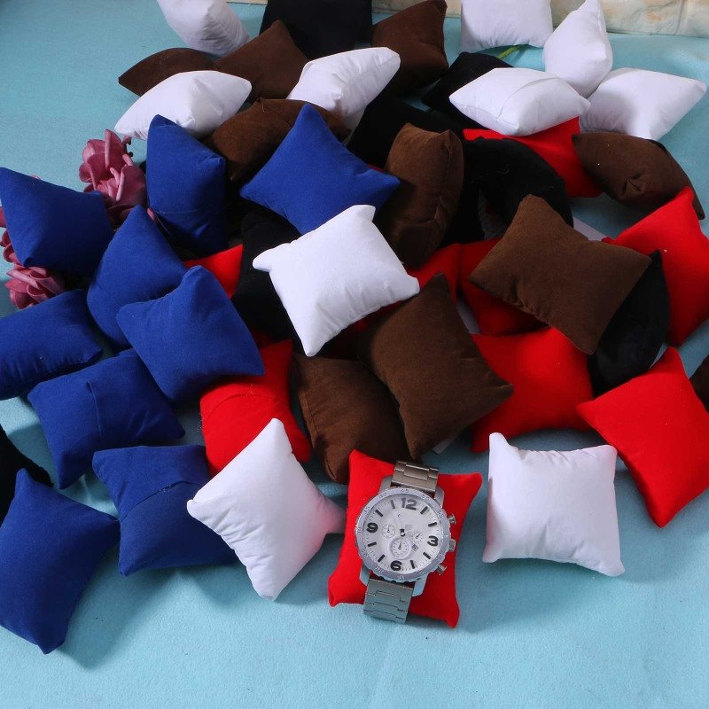 Ring Bearer Pillow - 10 Buah/Set Jam Tangan Gelang Velvet