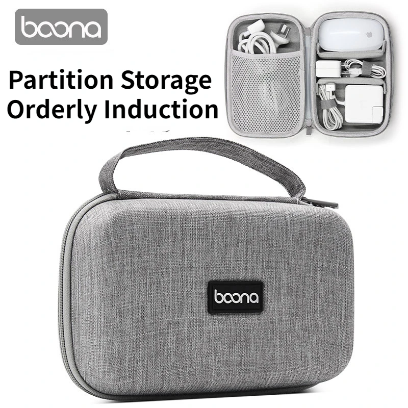 Wedding Power Supply - BOONA Tas Penyimpanan Kabel Data Headphone