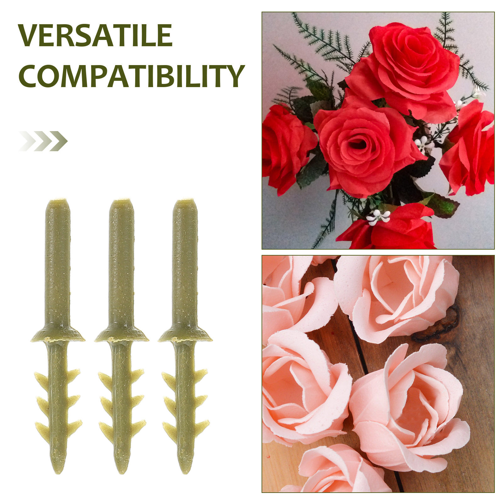50Pcs Alas Bunga Buatan dari P - Wedding Floral Supply ulasan dan harga