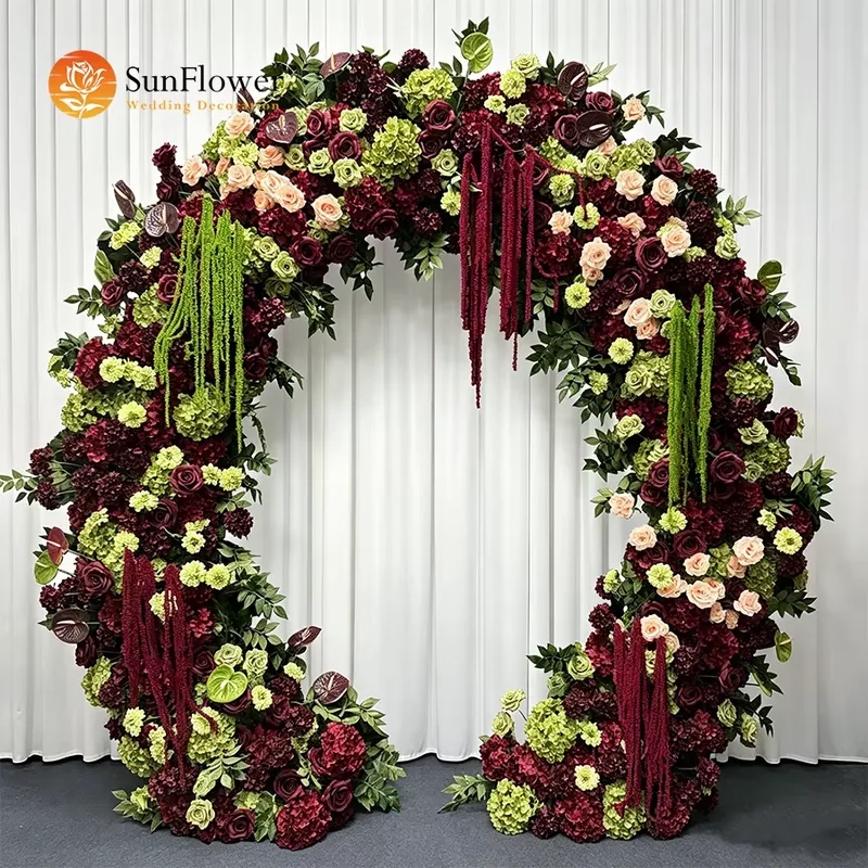 Bunga Gerbang Pernikahan denga - Wedding Arch Flower ulasan dan harga