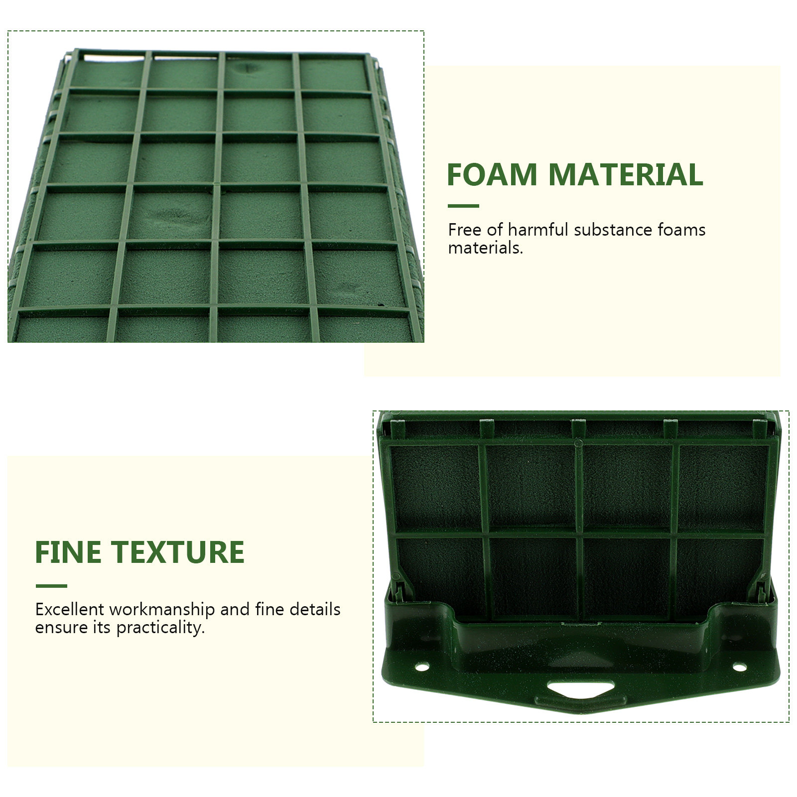 2 Buah Tempat Bunga Busa Flora - Wedding Floral Supply ulasan dan harga