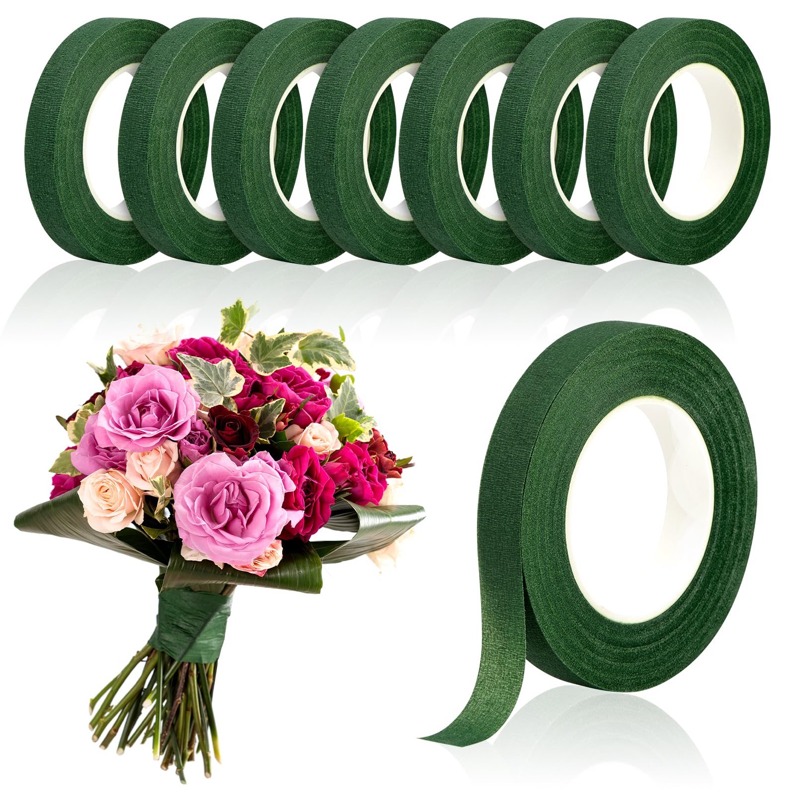 20Yard Pita Bunga Hijau Pita K - Wedding Floral Supply ulasan dan harga