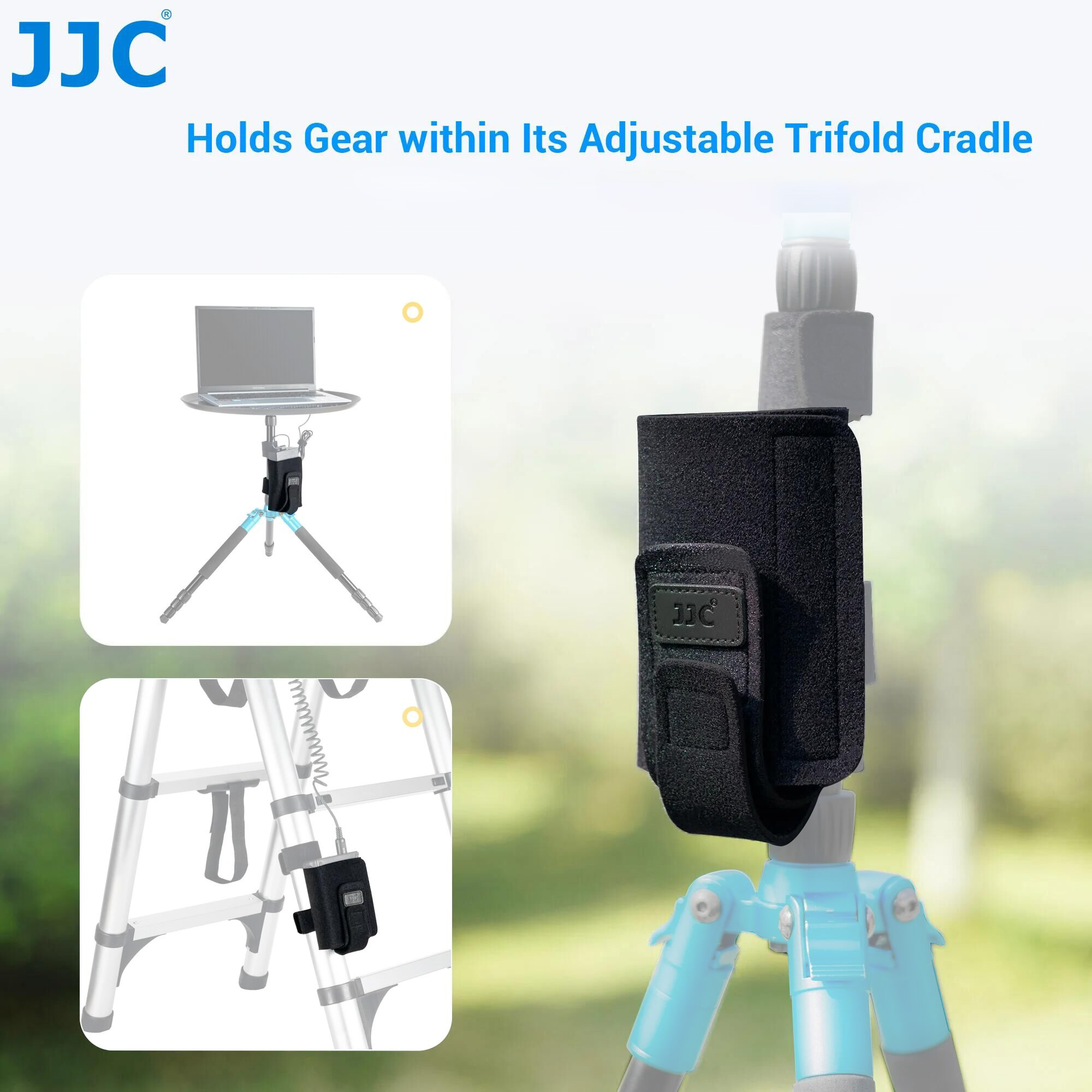 JJC tas dudukan kabel tali dud - Wedding Power Supply ulasan dan harga