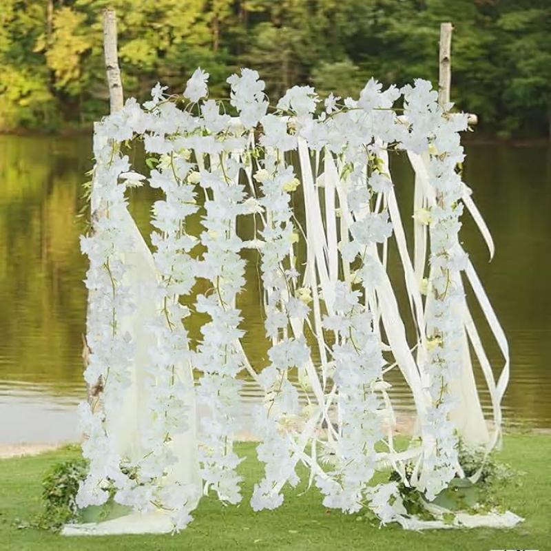 180cm Bunga Sakura Buatan, Unt - Wedding Arch Flower ulasan dan harga