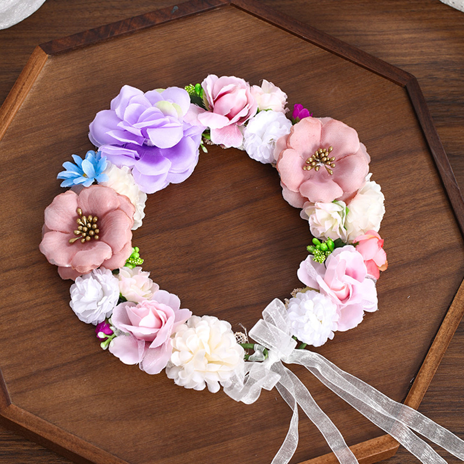 Karangan Bunga Mahkota Bunga P - Wedding Arch Flower ulasan dan harga