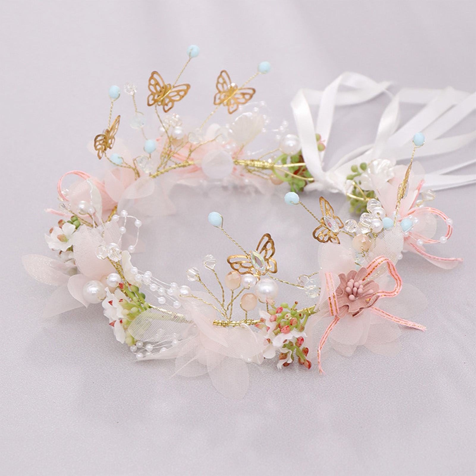 Ikat Kepala Bunga Wanita dan G - Wedding Arch Flower ulasan dan harga