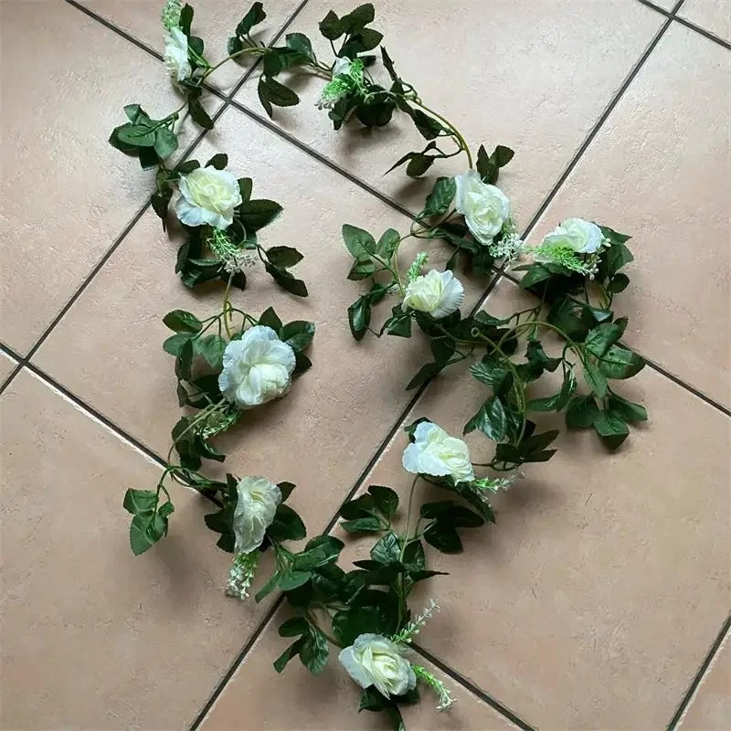 1 Buah 2.2M Bunga Putih Buatan - Wedding Arch Flower ulasan dan harga