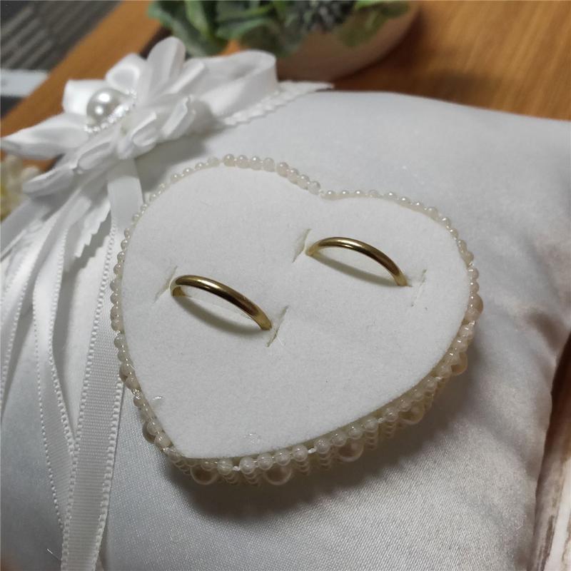 Bantal Cincin Kawin Romantis E - Ring Bearer Pillow ulasan dan harga