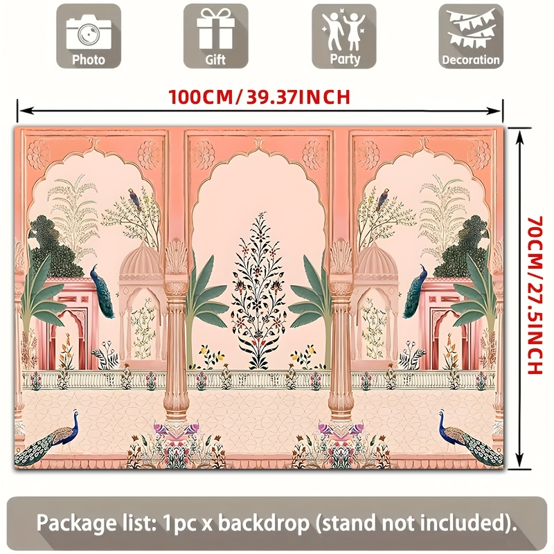 Latar Belakang Foto Booth Moti - Wedding Backdrop Curtain ulasan dan harga