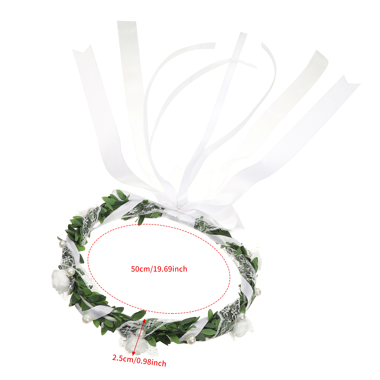 AWAYTR Ikat Rambut Karangan Bu - Wedding Arch Flower ulasan dan harga