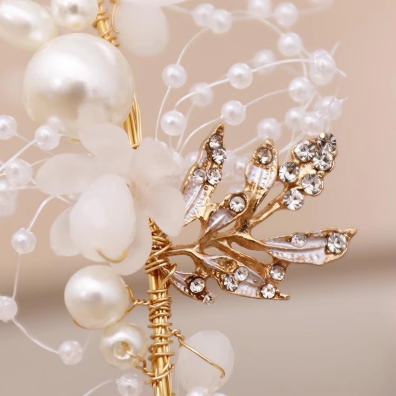Hiasan Kepala Mahkota Putri Lu - Wedding Arch Flower ulasan dan harga