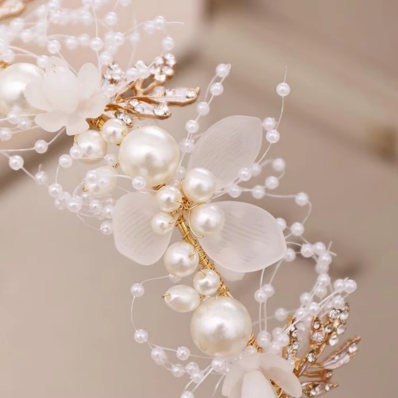 Hiasan Kepala Mahkota Putri Lu - Wedding Arch Flower ulasan dan harga