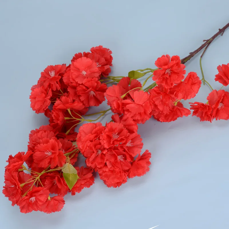100Cm Buatan Cherry Blossom Ca - Wedding Arch Flower ulasan dan harga