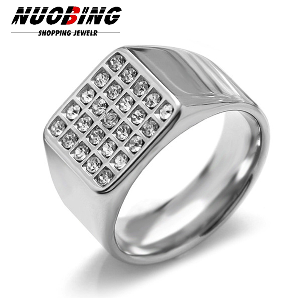 Cincin Signet Zirkonia Kubik B - Wedding Z ulasan dan harga